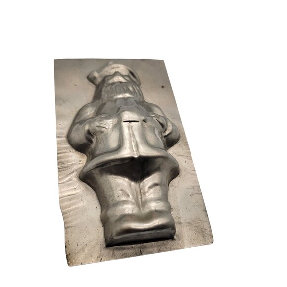 3D MEDIUM OLD FASHIONED SANTA mold Chocolate Candy molds soap Christmas - Picture 1 of 3